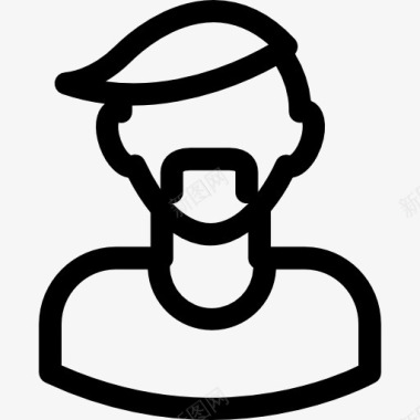 人与LongMoustache图标图标