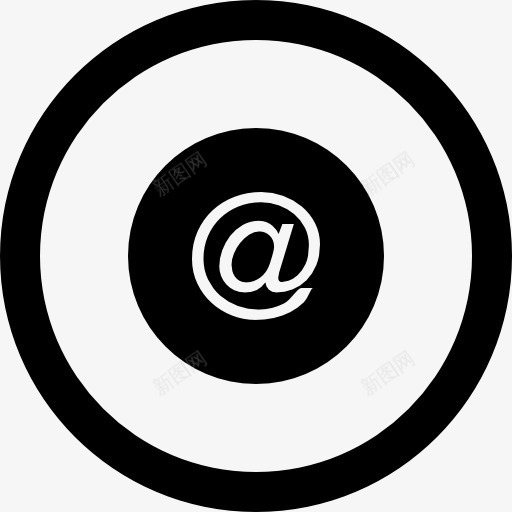 电子邮件在圆形按钮图标png_新图网 https://ixintu.com metrize 圆 圆形 按钮 电子邮件 界面 象征 钮扣 阿罗瓦