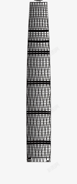 黑白装饰物世界摩天大楼高清图片