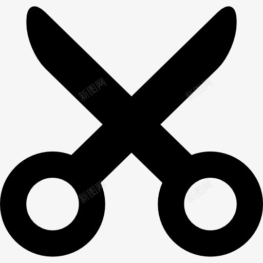 剪刀象征图标png_新图网 https://ixintu.com 切割装置 剪刀工具 剪切 工具和用具 金属刀片