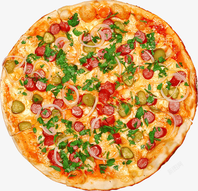 披萨png免抠素材_新图网 https://ixintu.com pizza 披萨 面饼 食物