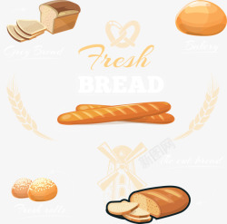 面包制作素材