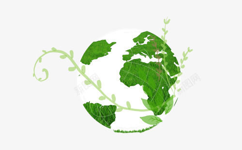 公益环保绿色地球png免抠素材_新图网 https://ixintu.com 公益 地球 环保 绿色