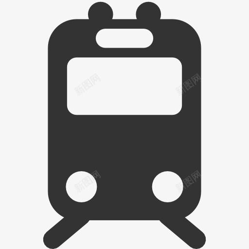 火车视窗8地铁风格图标png_新图网 https://ixintu.com Train 火车