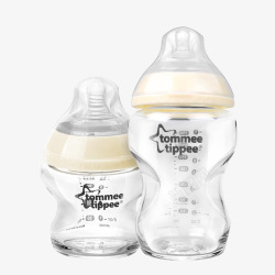 初生儿玻璃奶瓶汤美天地玻璃奶瓶高清图片