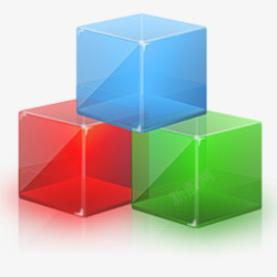 cubes立方体模块模块晶体工程高清图片