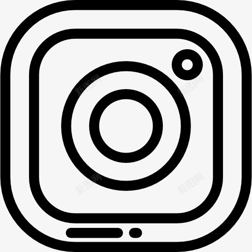 Instagram图标png_新图网 https://ixintu.com Instagram 品牌 品牌和标志 标志 标识 社交媒体 社交网络