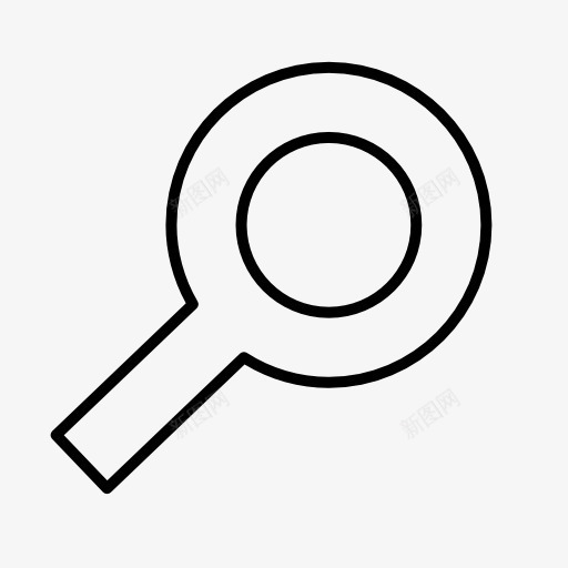 search标志图标png_新图网 https://ixintu.com search 搜索 放大镜