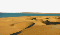 旅游景区塔克拉玛干沙漠素材