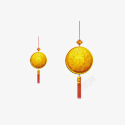 中国节装饰古典装饰吊坠高清图片
