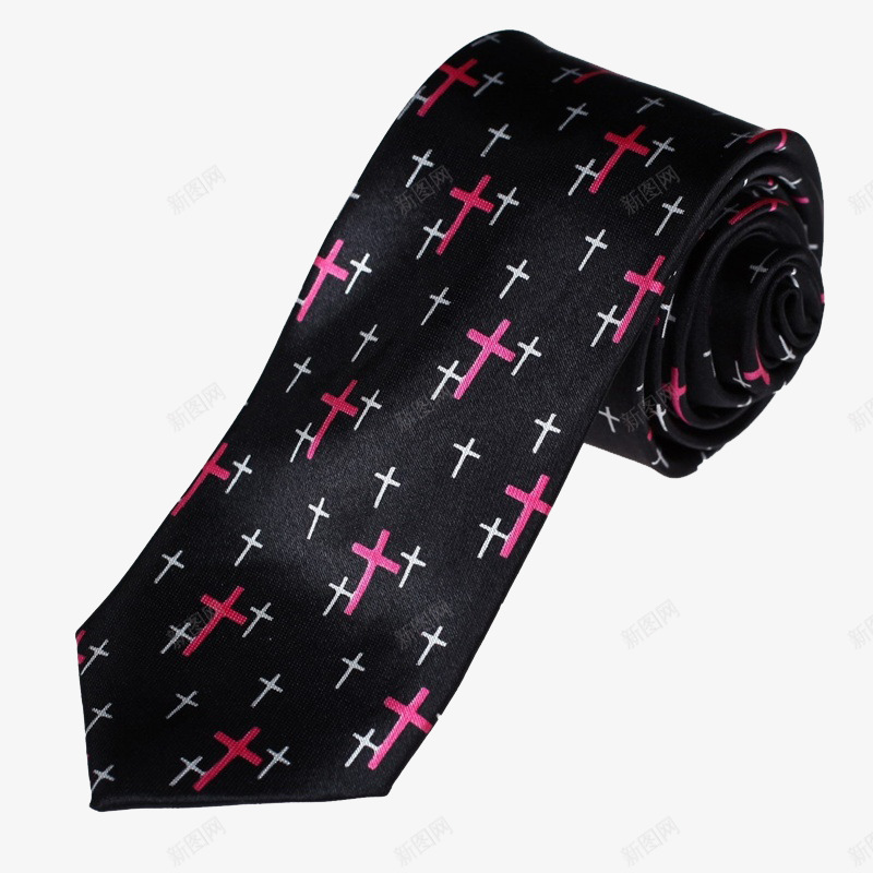 男士窄条个性领带png免抠素材_新图网 https://ixintu.com 产品实物 创意图案 男士领带 窄条图案设计 领带