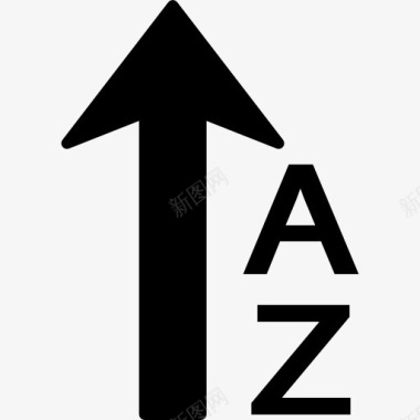 排序从A到Z的顺序图标图标