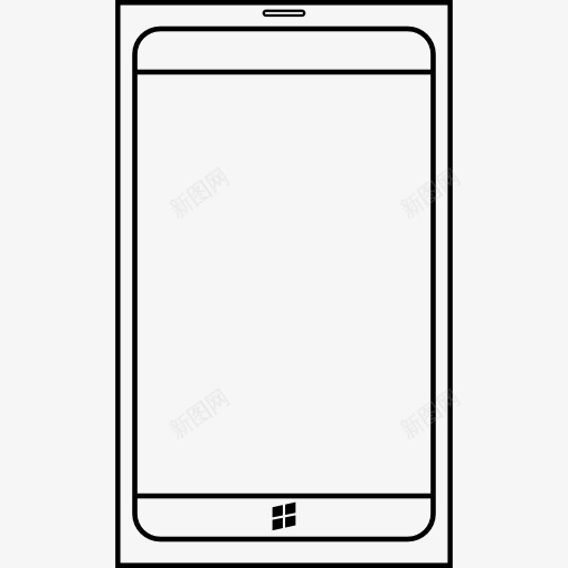 Windows手机图标png_新图网 https://ixintu.com Windows智能手机 手机 技术 触摸屏