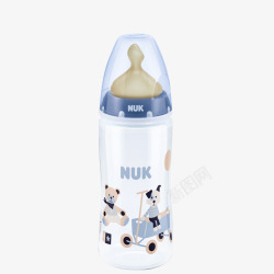 紫色NUK奶瓶NUK蓝色奶瓶高清图片