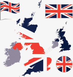 英国国旗元素素材
