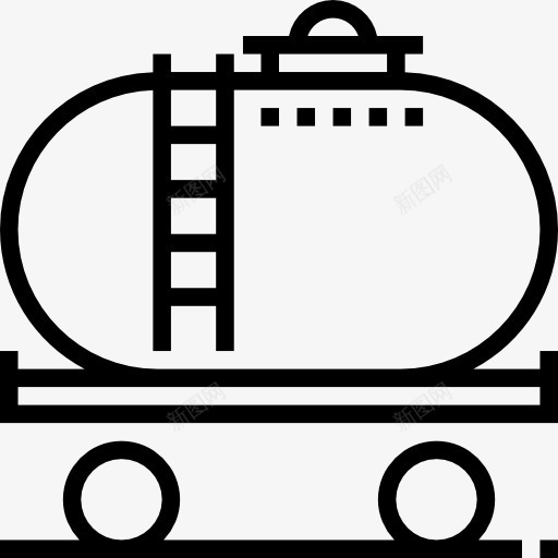 坦克图标png_新图网 https://ixintu.com 工业 槽车 火车 罐 车 运输