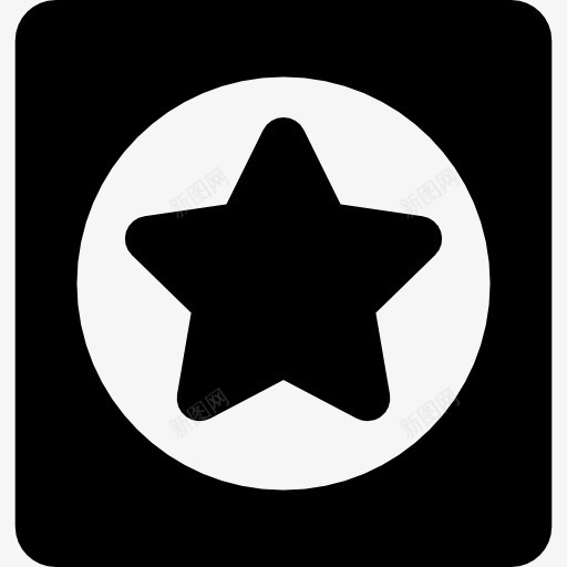 星星按钮图标png_新图网 https://ixintu.com 广场 晚上 最喜欢的形状 象征