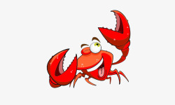 红螃蟹素材