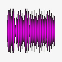 紫色霓虹线条矢量图素材