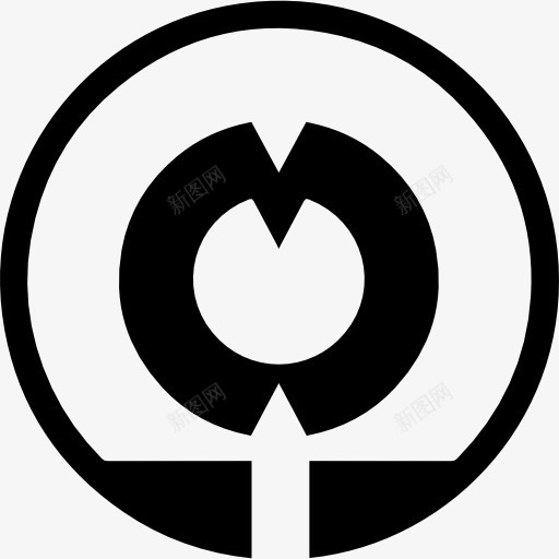 镰仓地铁标志图标png_新图网 https://ixintu.com 圆 地铁 地铁标志 标志 标识 象征 镰仓