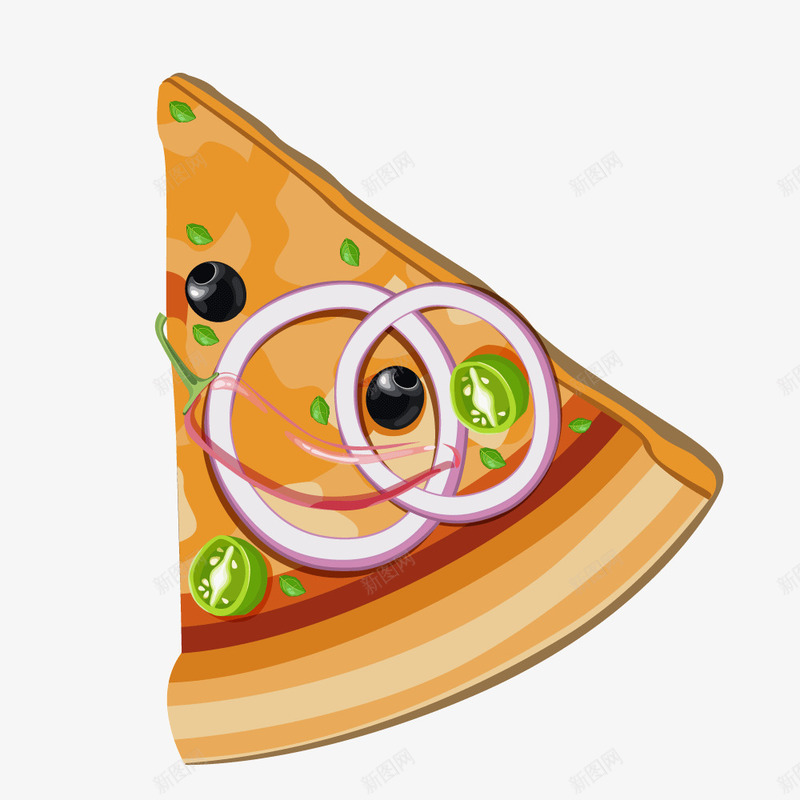 快餐食物洋葱披萨png免抠素材_新图网 https://ixintu.com 快餐 披萨 洋葱 食物