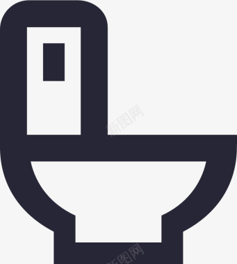 智能厕所E家图标图标