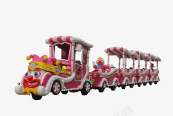 小丑火车小丑无轨火车高清图片