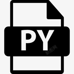 PYPY的象征py文件格式图标高清图片