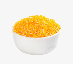 玉米糁加工小碗玉米糁高清图片