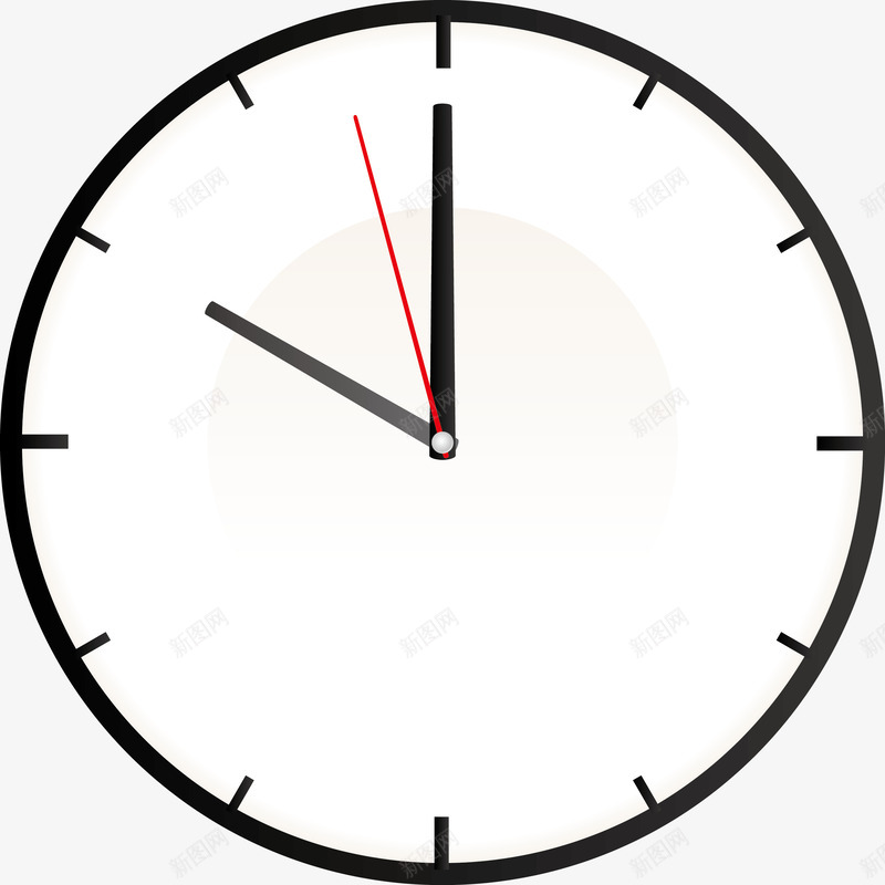 简易时钟图标png_新图网 https://ixintu.com 分秒必争 分针 图标 圆形定时器图标矢量图 定时器 怀表 时针 时间 秒表 计时 钟表