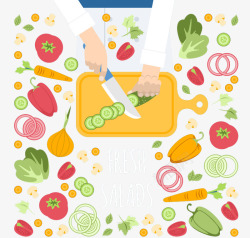 厨子制作美食素材