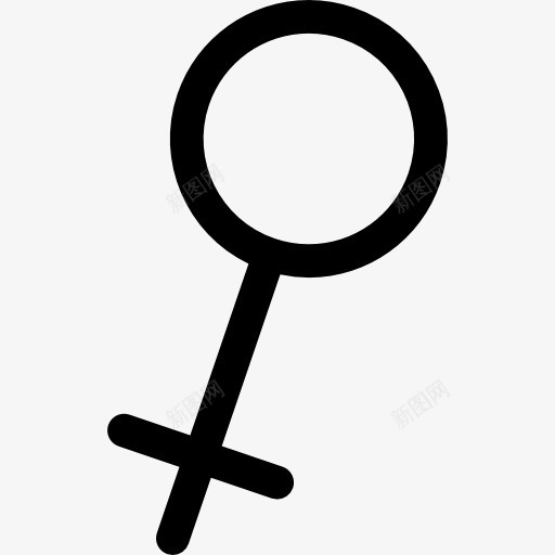 女性的象征图标png_新图网 https://ixintu.com femenine 女人 女性 性别 界面 符号
