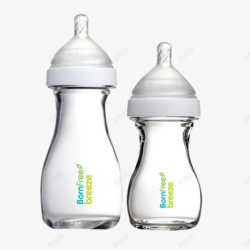 BornFree奶瓶png免抠素材_新图网 https://ixintu.com Born Free奶瓶 产品实物 初生儿奶瓶 玻璃奶瓶