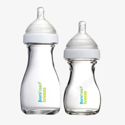 初生儿玻璃奶瓶BornFree奶瓶高清图片