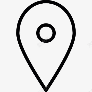 地图符号象征的iOS7图标图标