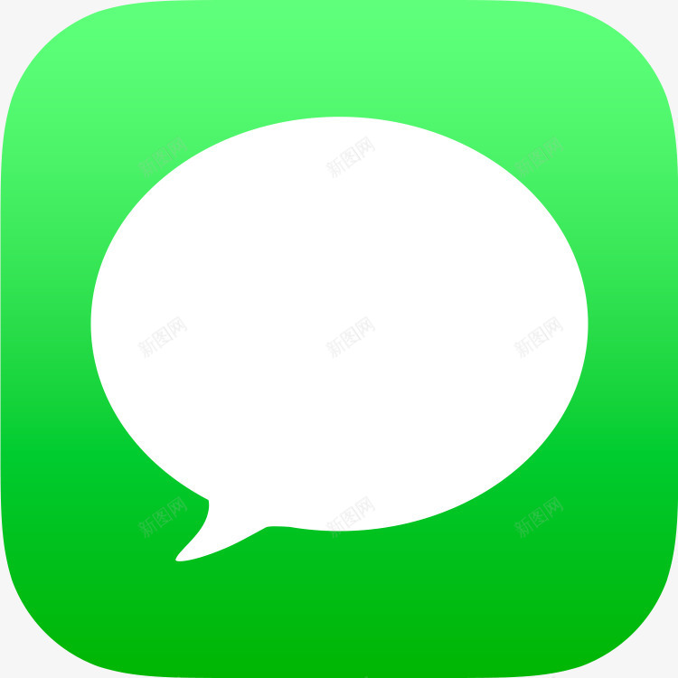 iphonemessages圆角图标png_新图网 https://ixintu.com iphone messages 图标 圆角