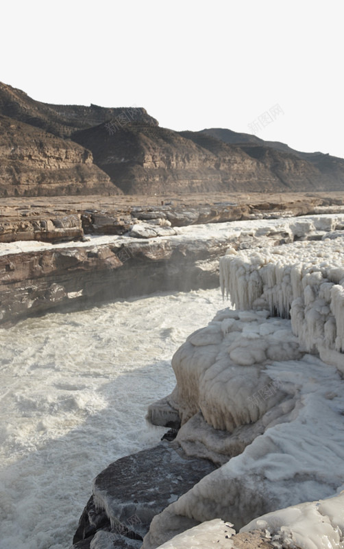 旅游png免抠素材_新图网 https://ixintu.com 壶口瀑布 山西 自然风光