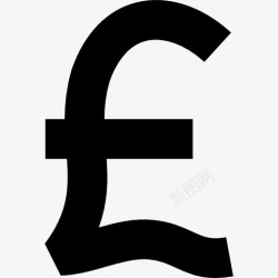 英国货币英镑符号图标高清图片