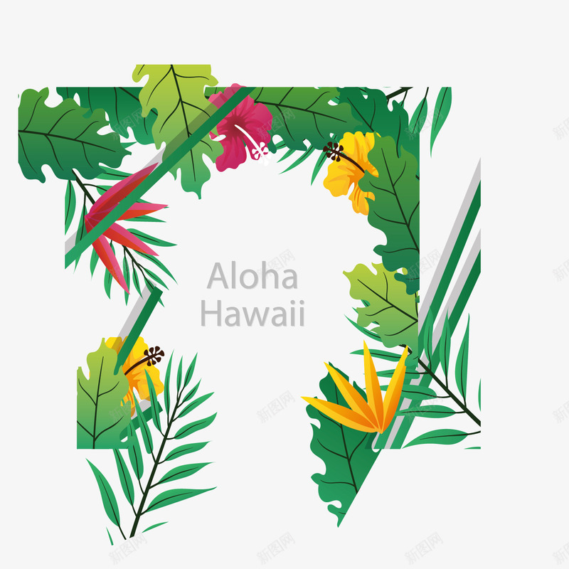 绿色茂盛的夏威夷树矢量图eps免抠素材_新图网 https://ixintu.com 夏威夷 大自然 枝叶繁茂 树木 绿色 郁郁葱葱 矢量图