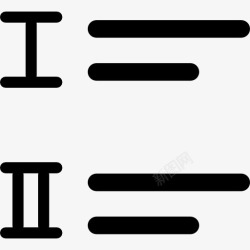 罗马风格的数字接口表图标高清图片