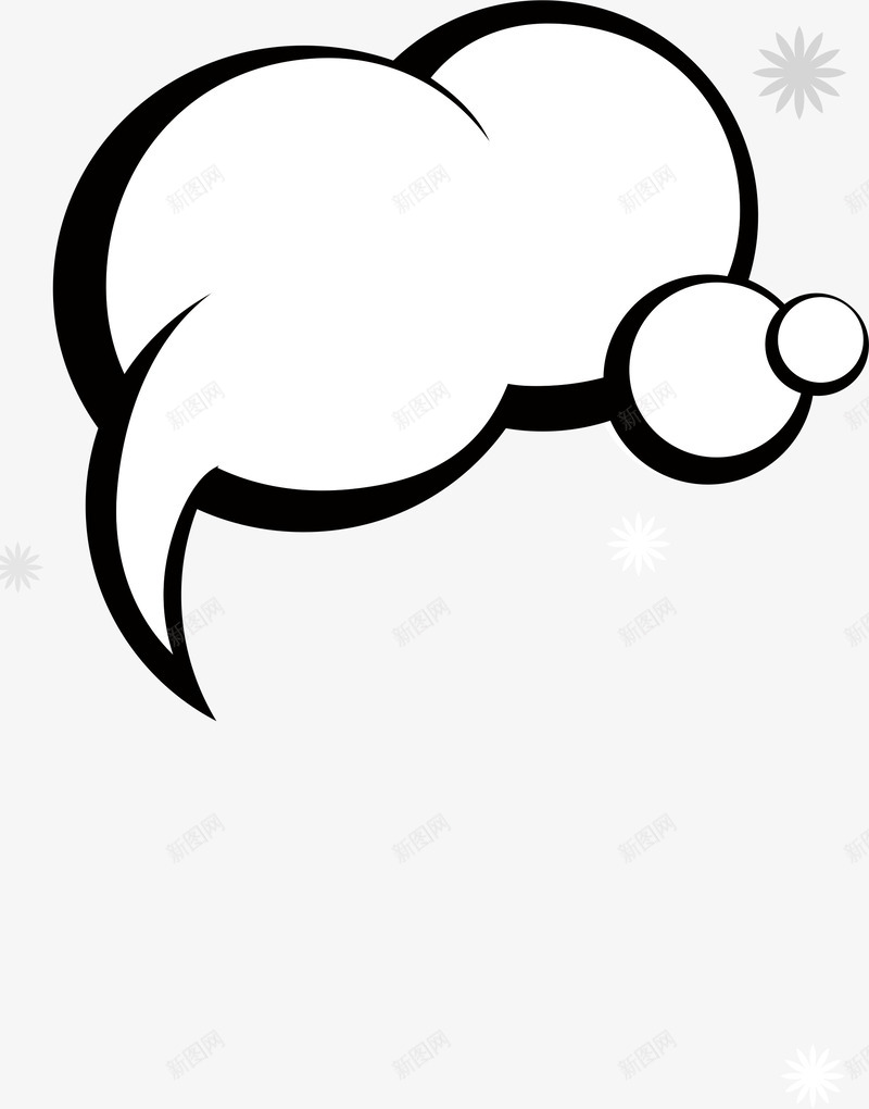 手绘对话框图标png_新图网 https://ixintu.com png图形 png装饰 对话框 手绘画 装饰