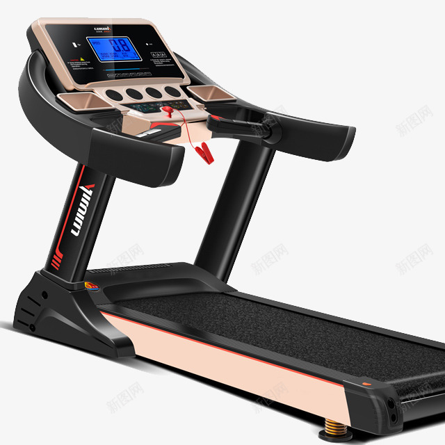 跑步机png免抠素材_新图网 https://ixintu.com 产品实物图 室内运动 跑步机 运动器材
