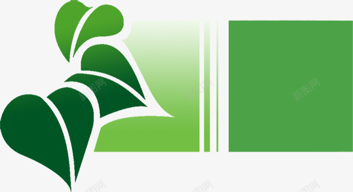 绿色树叶样式制度牌png免抠素材_新图网 https://ixintu.com 制度 树叶 样式 绿色