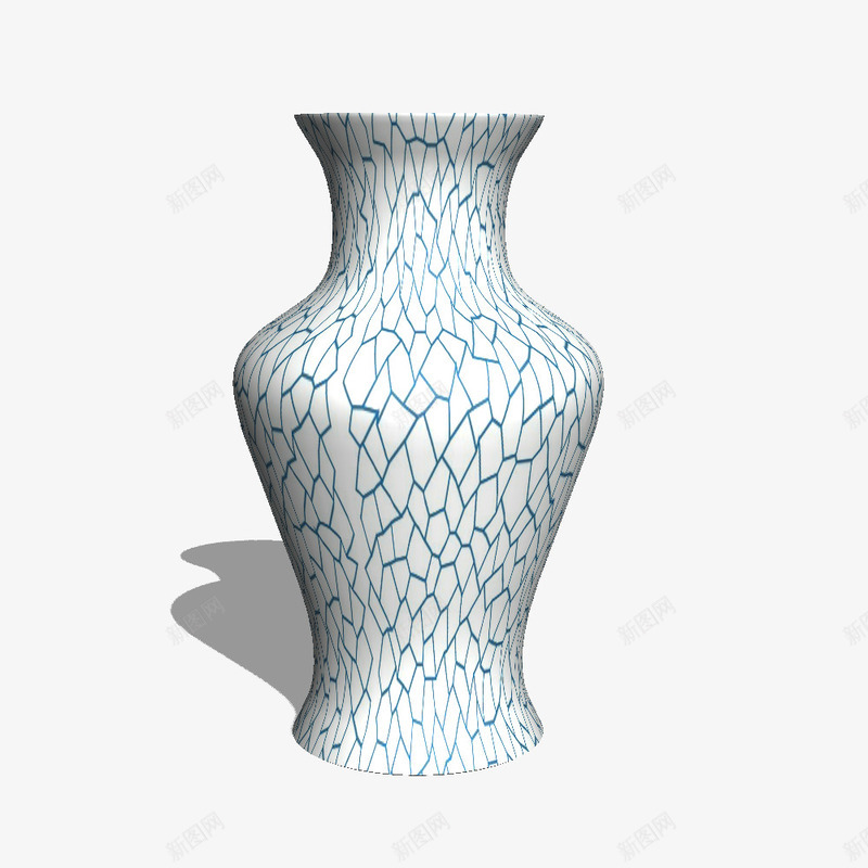 蓝色线条图案白色花瓶png免抠素材_新图网 https://ixintu.com 古代花瓶 摆件 白色花瓶 简图 花束 装饰 陶瓷花瓶