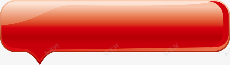 红色简约标签png免抠素材_新图网 https://ixintu.com 图案 对话框 标签 清新 简约 红色 装饰图案