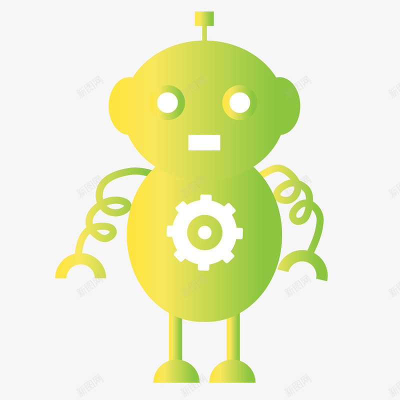 智能机器人图标png_新图网 https://ixintu.com 人工智能 图标 彩绘 手绘 插画 时尚 智能机器人 机器人