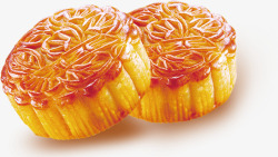 酥皮产品实物中秋月饼高清图片