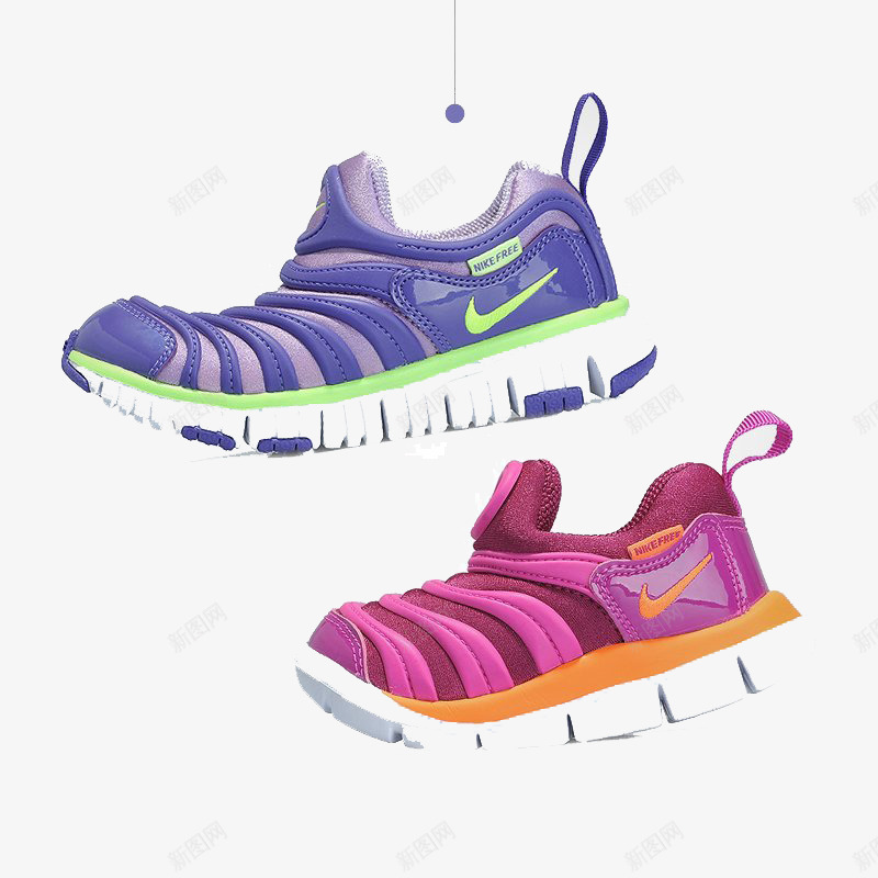蓝色跑步鞋png免抠素材_新图网 https://ixintu.com 产品实物 品牌鞋 耐克 跑步鞋 鞋子