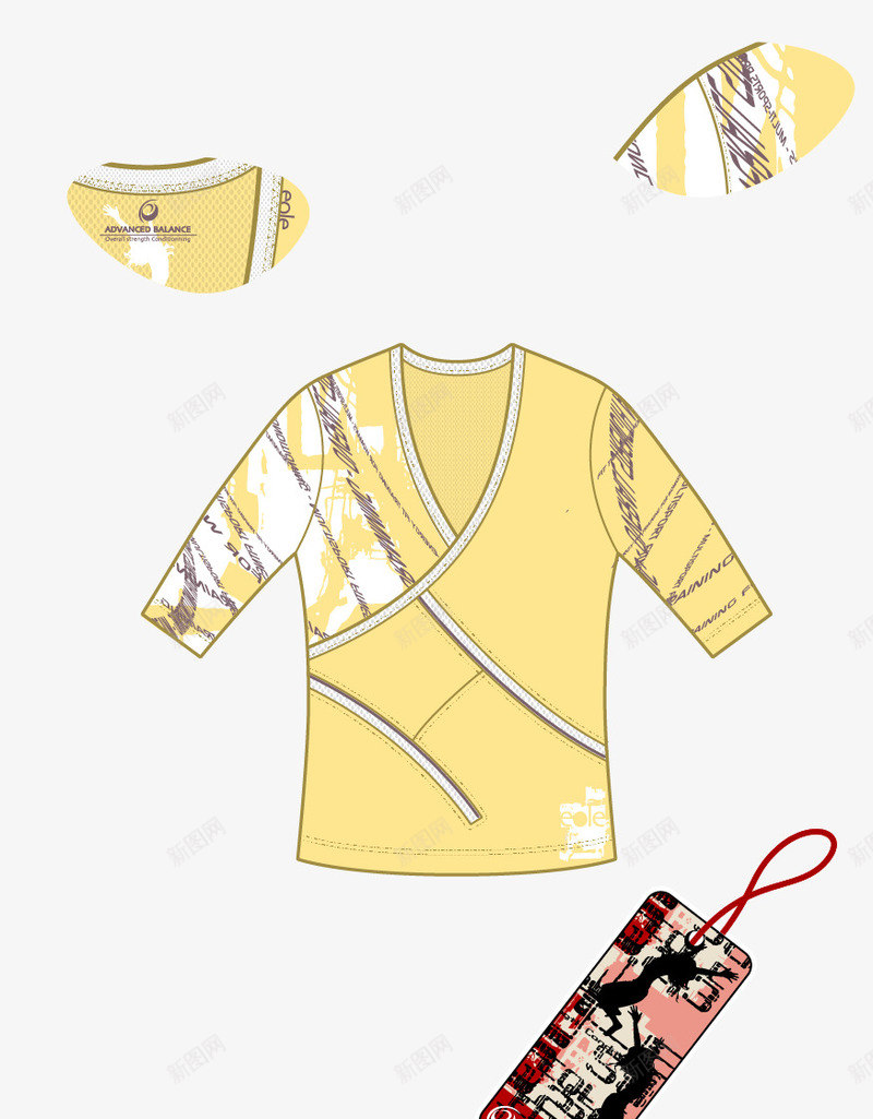 手绘汉服png免抠素材_新图网 https://ixintu.com 吊牌 手绘 汉服 详解