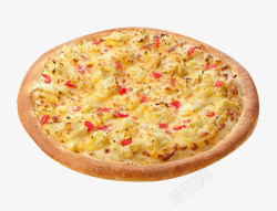 芝心美味披萨芝心榴莲果肉披萨高清图片